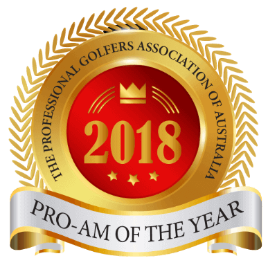 Joondalup Resort - Award - Golf - Pro-Am of the Year Award 2018