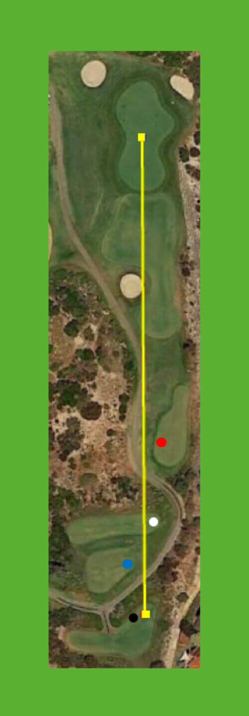 Joondalup Resort - Golf - Dune Hole 4 - Aerial