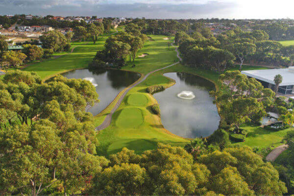 Joondalup Resort - Golf - Lake - Hole 1 - Overview